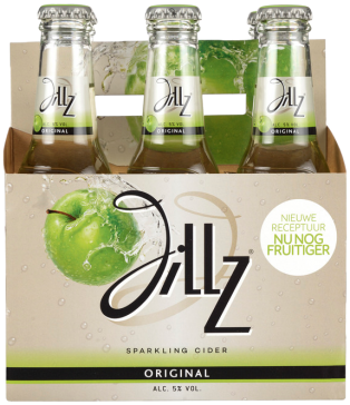 Jillz set van 6 flesjes á 0,23 liter Jillz set van 6 flesjes á 0,23 liter